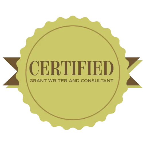 Certified Grant Writer and Consultant badge